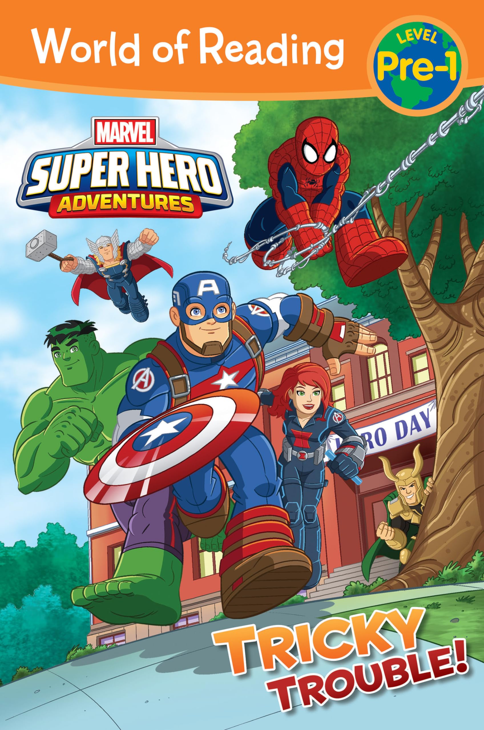 World of Reading: Super Hero Adventures: Tricky Trouble!: Level Pre1