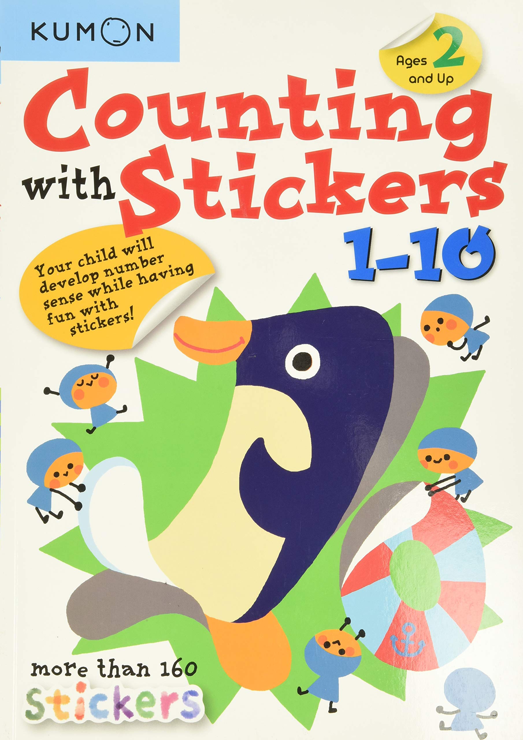 Kumon Counting With Stickers 110