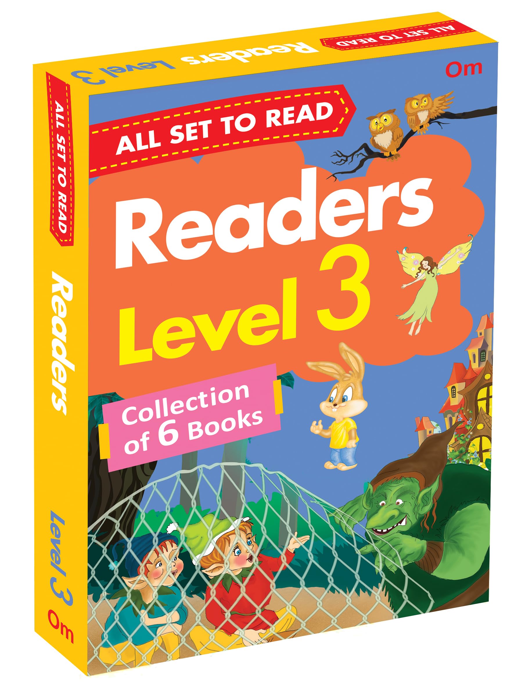 All Set To Read Readers Level 3 Independent Reading With Small Paragraphs Readers 6 Books In A Blue Box