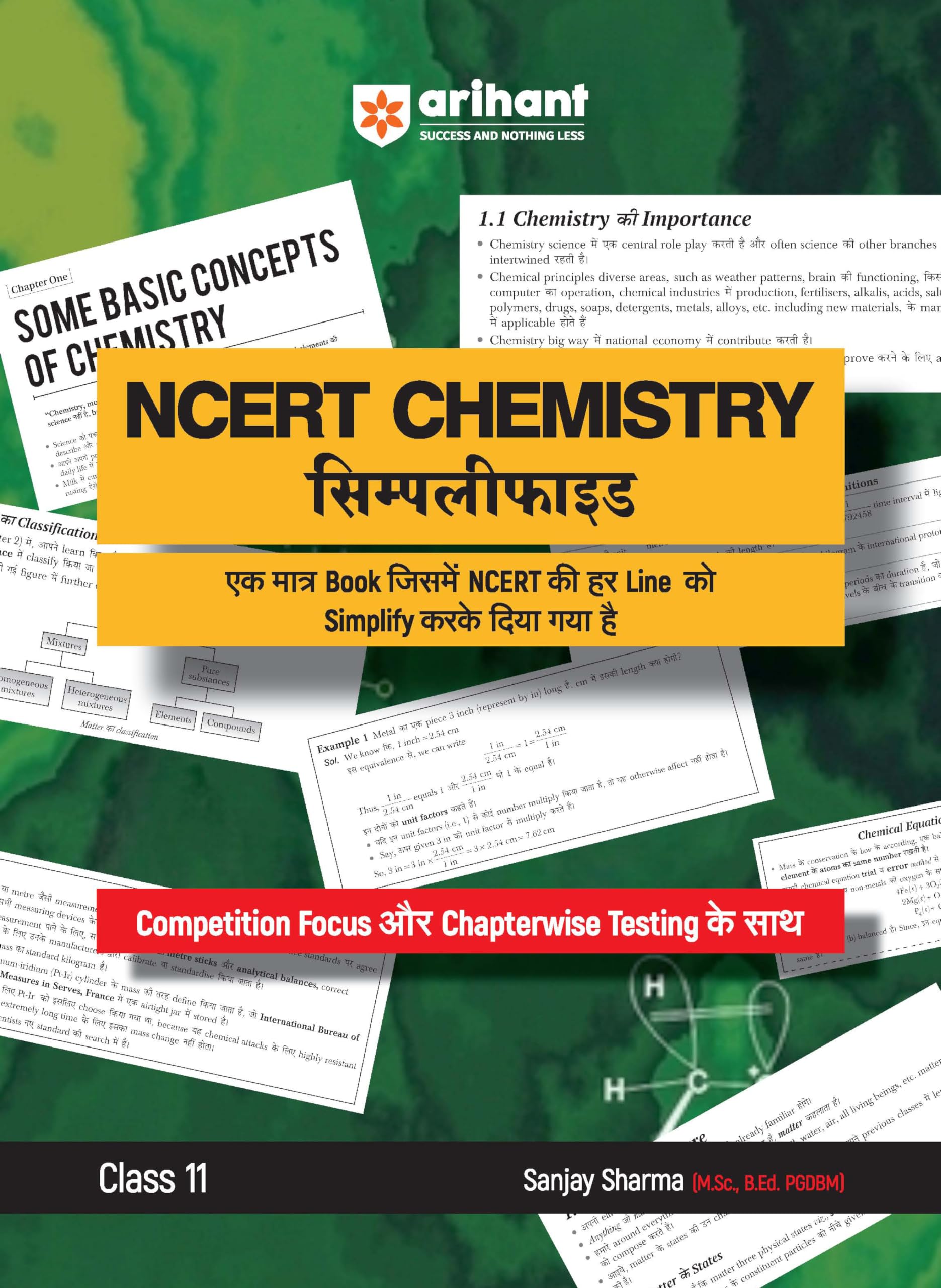 Arihant NCERT CHEMISTRY Simplified Class 11th