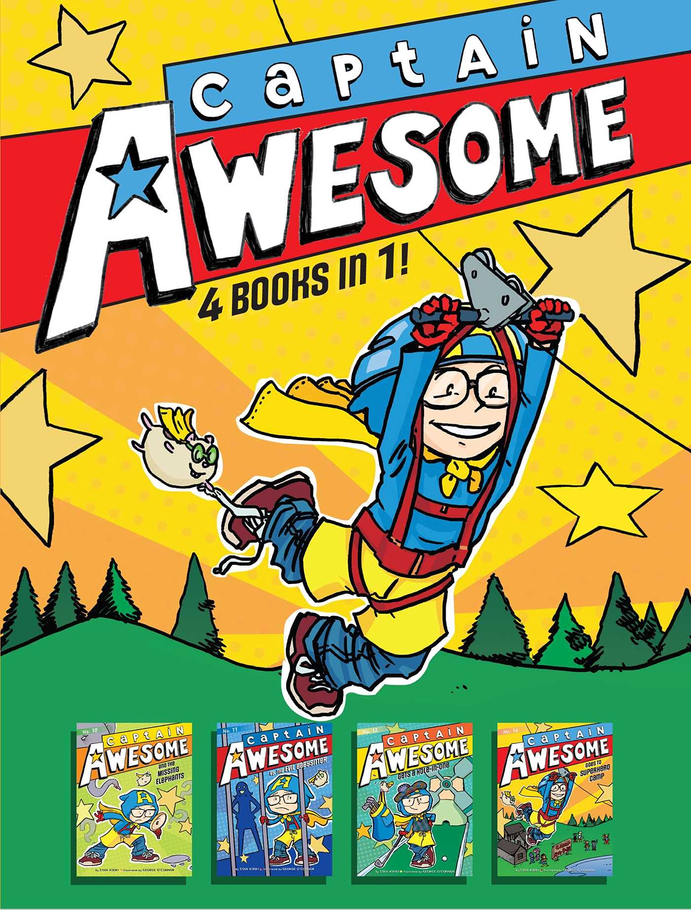 Captain Awesome 4 Books In 1! No. 3
