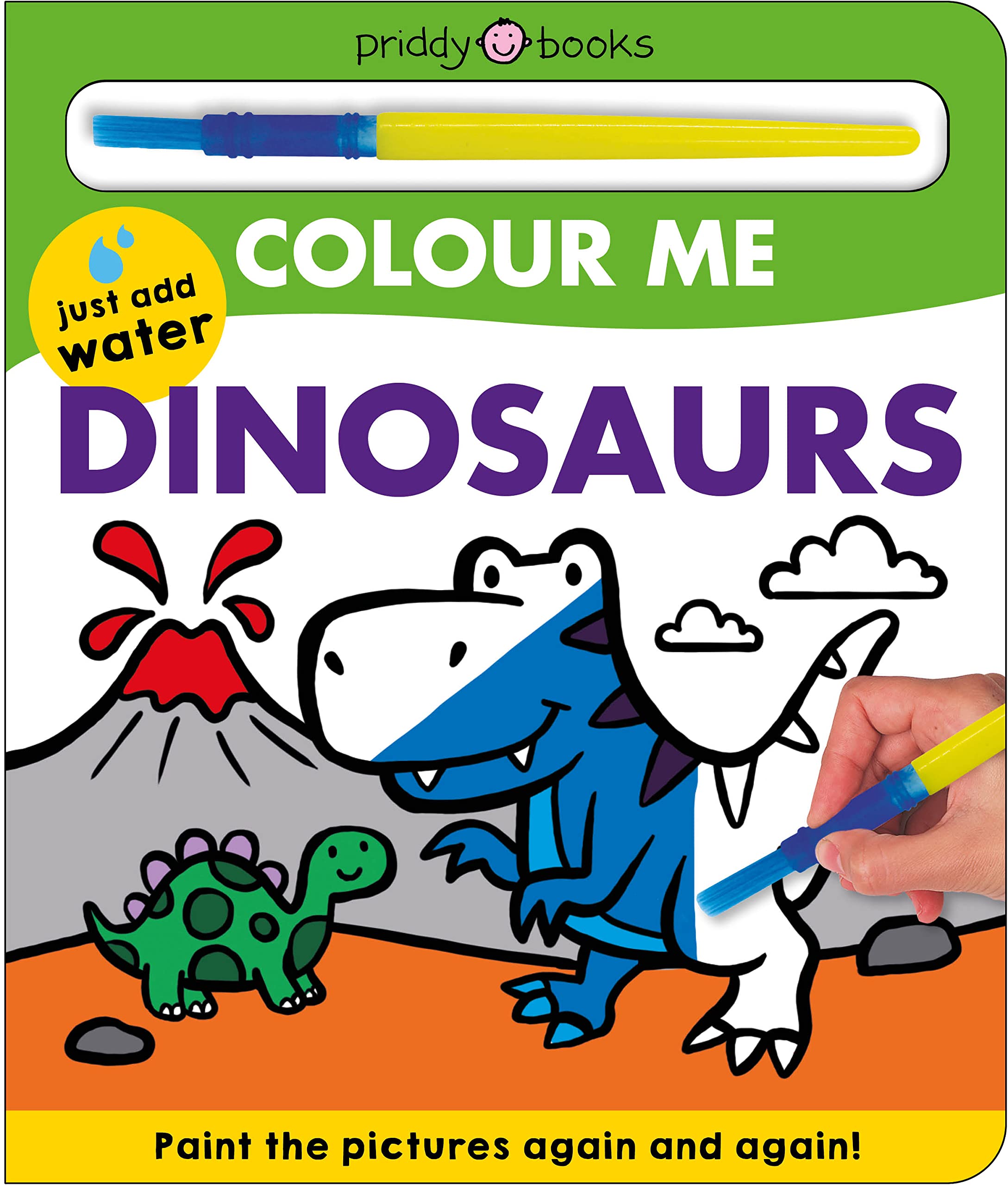 Priddy Books Colour Me Dinosaurs.