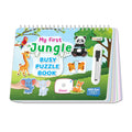 My First Jungle Busy Puzzle Book: Kids learning book, Learning book for Binder Activity, Spiral Binding Book  Splash and TearP