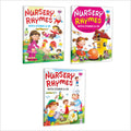 Set Of 3 Nursery Rhymes Books (Nursery Rhymes With Stories And Gk For Nursery, Nursery Rhymes With Stories And Gk For Junuor Kg,