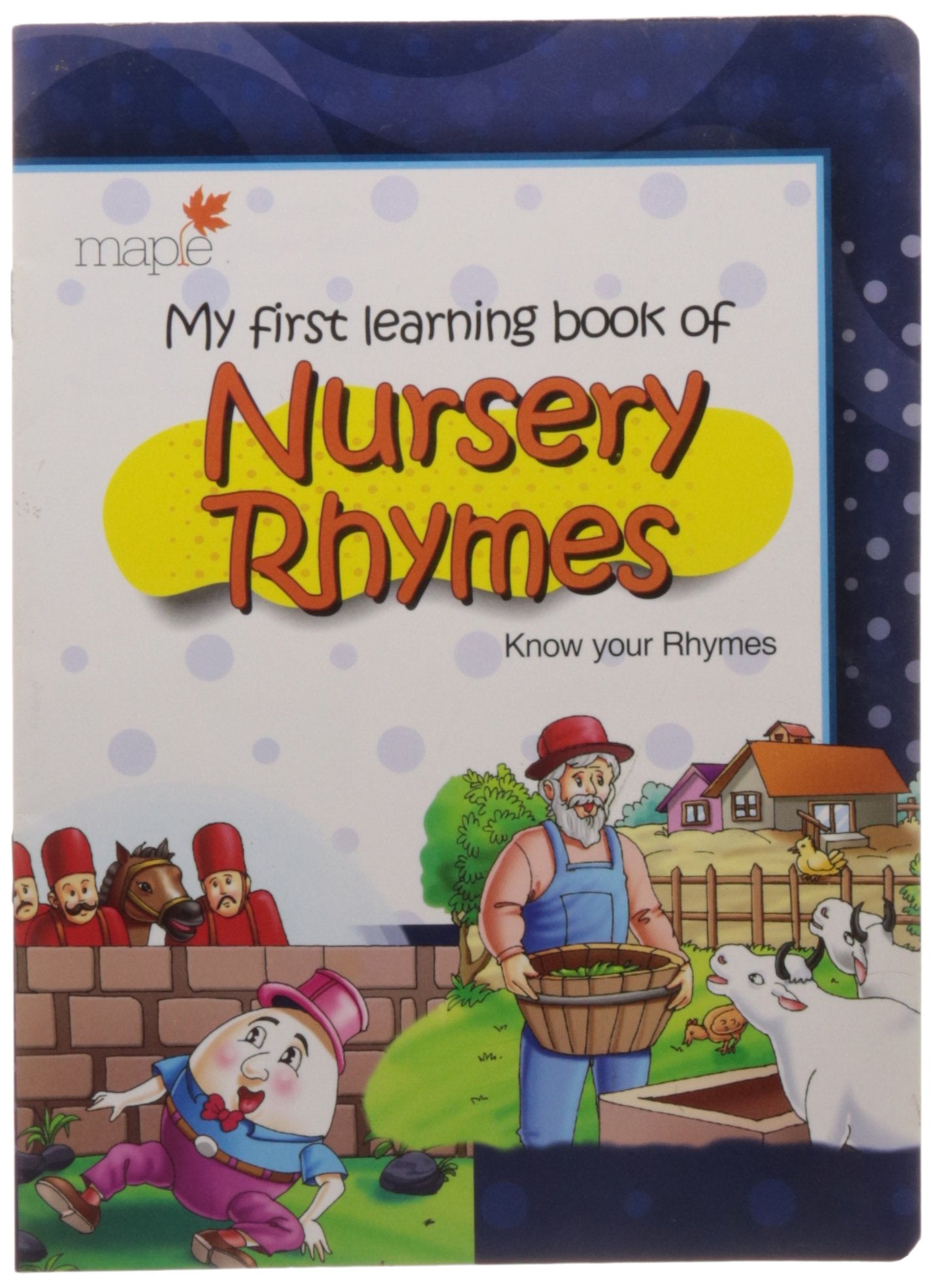 My First Learning Book Of Nursery Rhymes