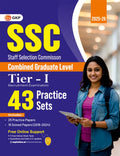 GKP SSC 2026 : CGL Tier I  43 Practice Sets| Solved Papers 201624|