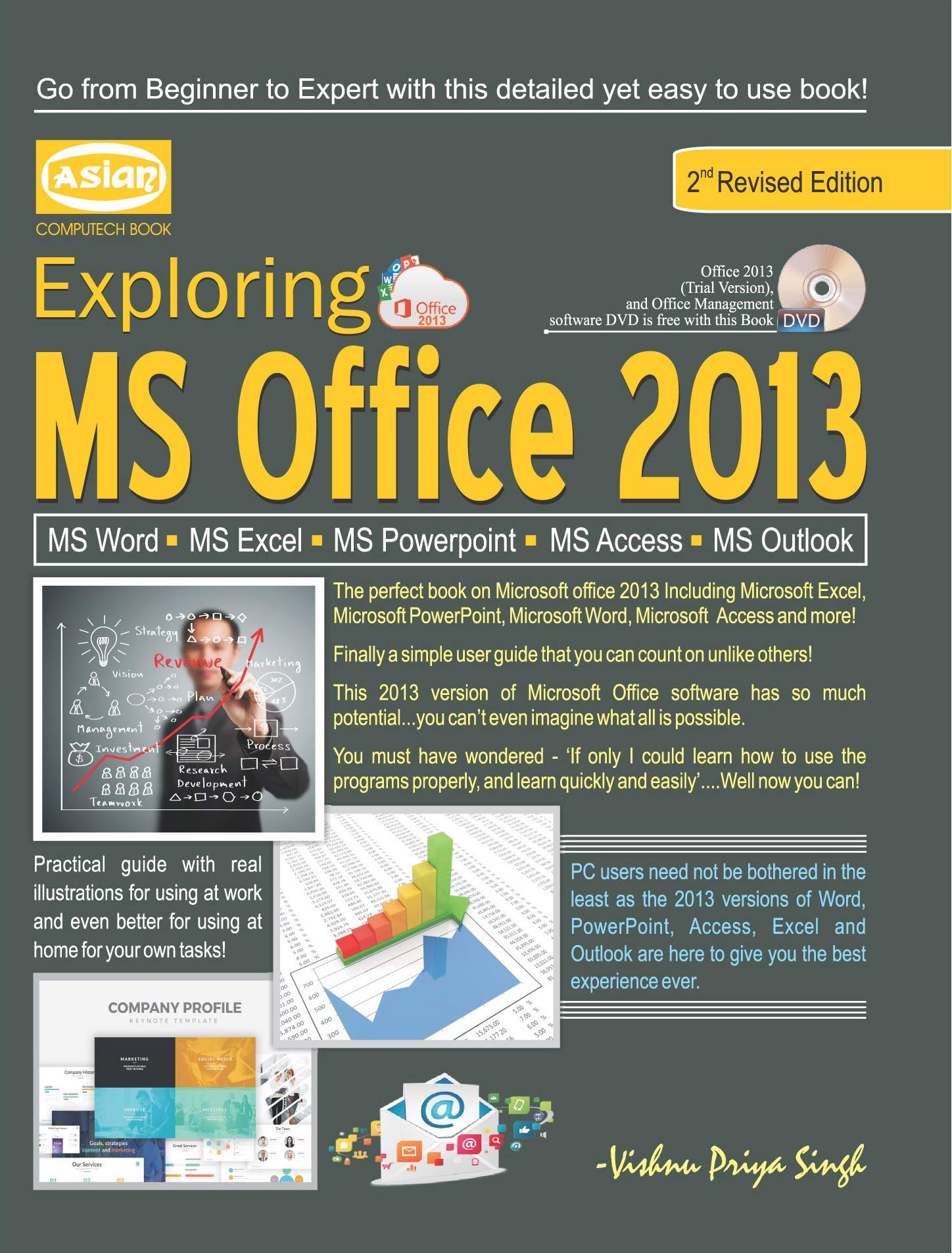 MS. OFFICE 2013 (REV. ED.WITH FREE TUTOR DVD)