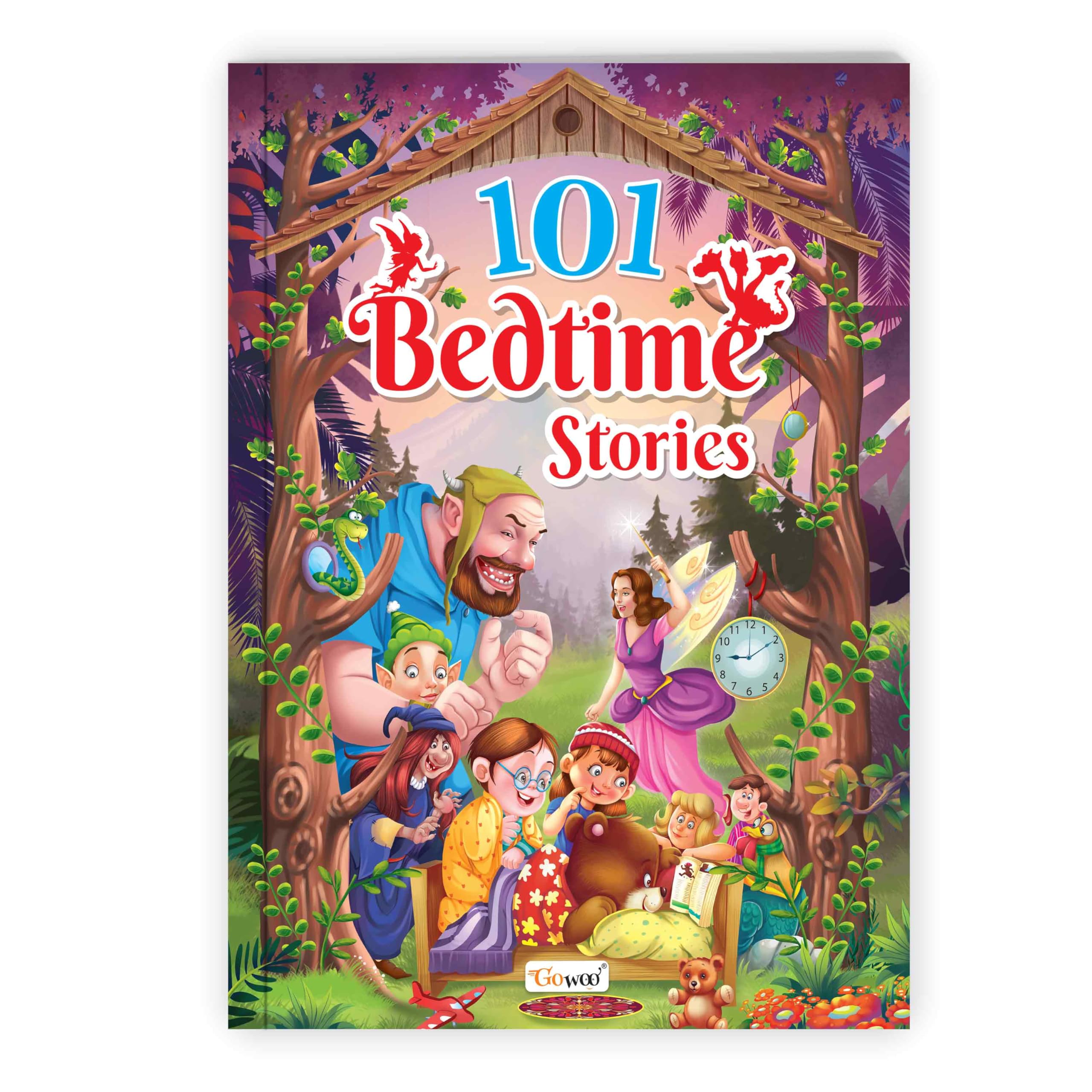 Goodnight Adventures : 101 Bedtime Stories book for kids (Ages 312) (Paperback) : Classic storybook, Fun educational storybook