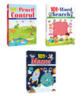 101+ Word Search, Mazes and Pencil Control Activity Book for Kids : Fun Learning Activities , Kids Workbook , Childrens book f