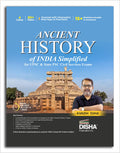 Disha Ancient History Of India Simplified By Avadh Ojha For Upsc & State Psc Civil Services Exams | 4 Color Book Powered With In