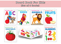 ABC, Animals, Birds and more  Board Book for Kids : fruits board book for kids, numbers board book for preschoolers, picture b