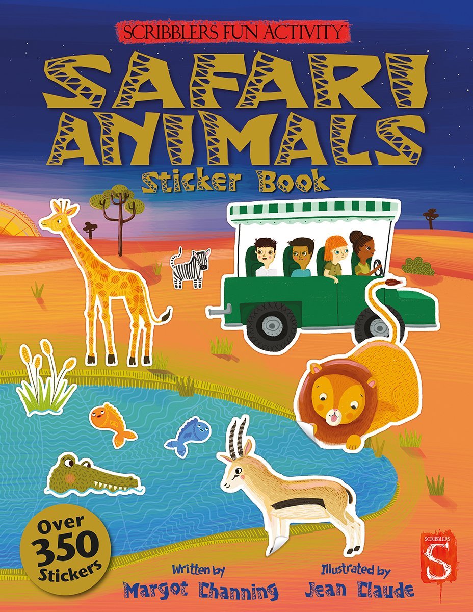 Safari Sticker Book (Scribblers Fun Activity)