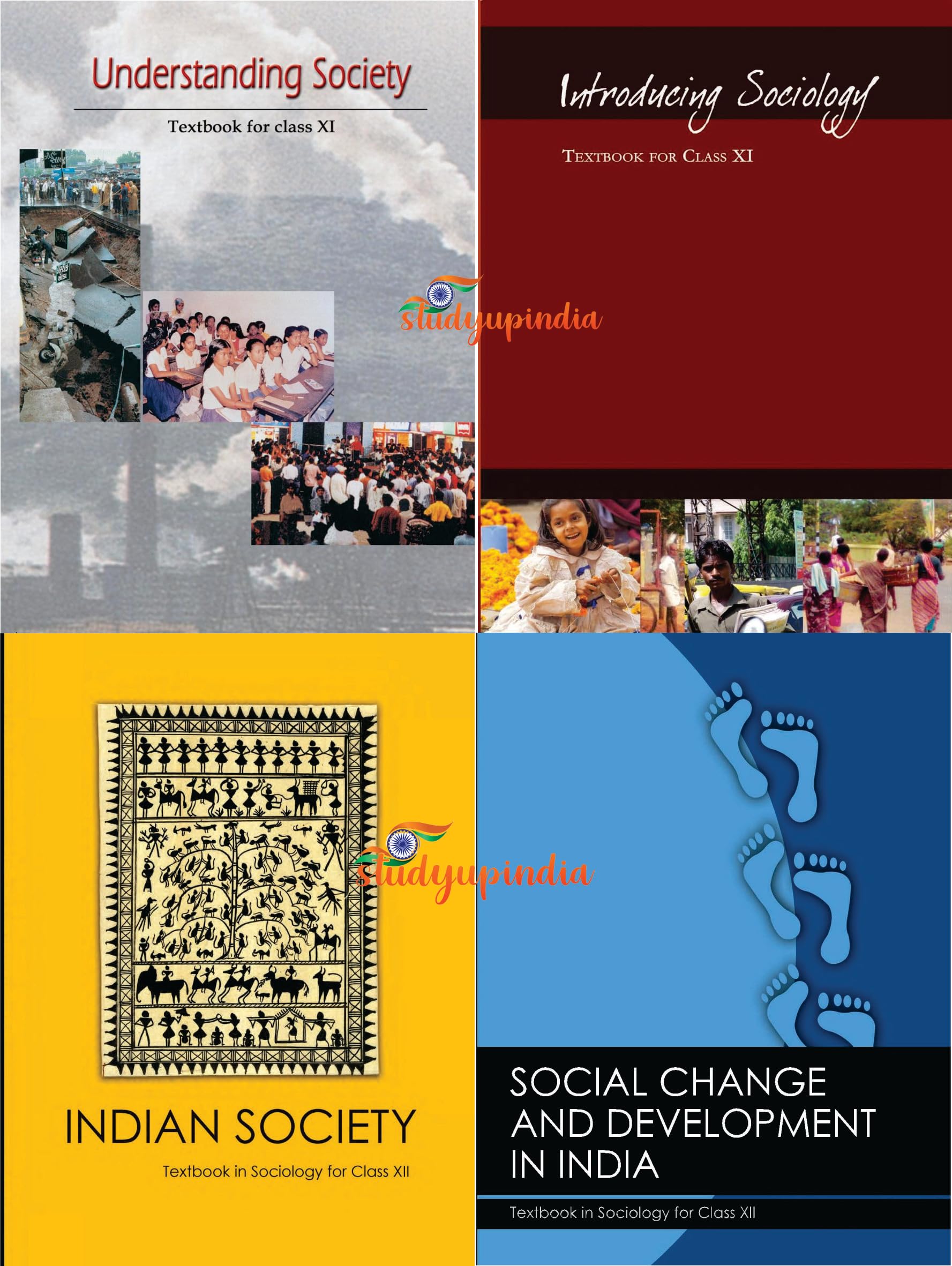 Ncert Shop Textbook Sociology For  Introducing Sociology Class Xi, Indian Society Class12, Social Change And Development In I