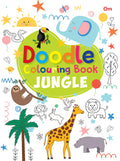 Colouring Book: Doodle Colouring Book Jungle