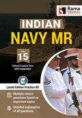 Indian Navy MR 15 Practice Sets and Solved Papers Book for 2021 Exam with Latest Pattern and Detailed Explanation by Rama Publis