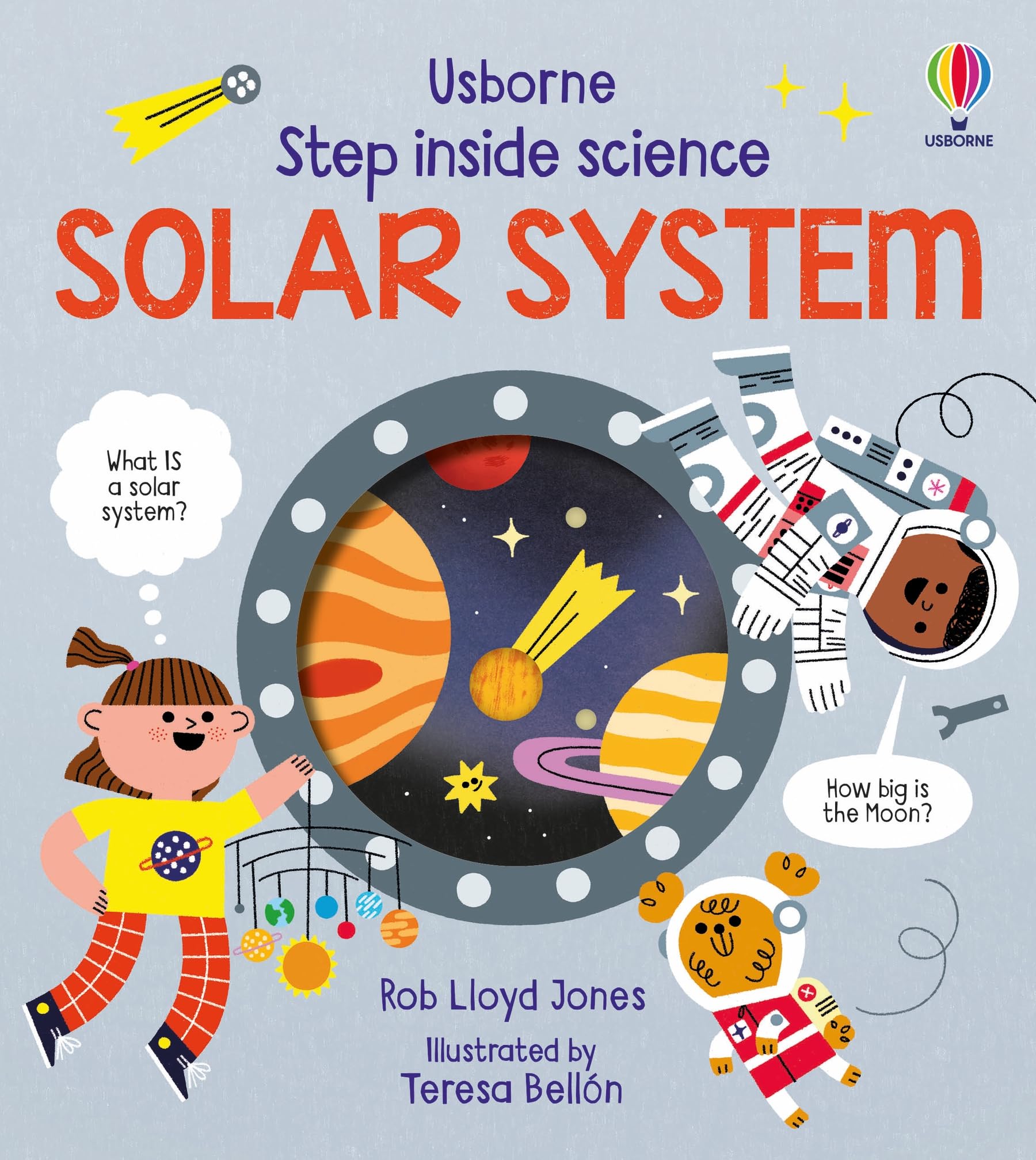 Usborne STEP INSIDE SCIENCE THE SOLAR SYSTEM.
