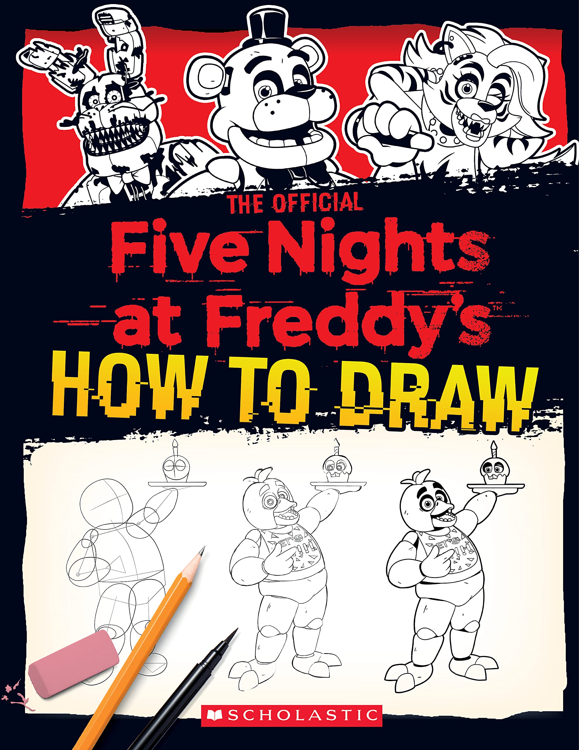 How to Draw Five Nights at Freddys: An AFK Book