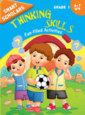 Thinking Skills: Grade 1 FunFilled Activities Book for Kids | Smart Scholars | Interactive and Engaging | Mind Treaser | Young 