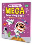 My Purple Mega Colouring Book With Colour Hints | The Ultimate Coloring Book