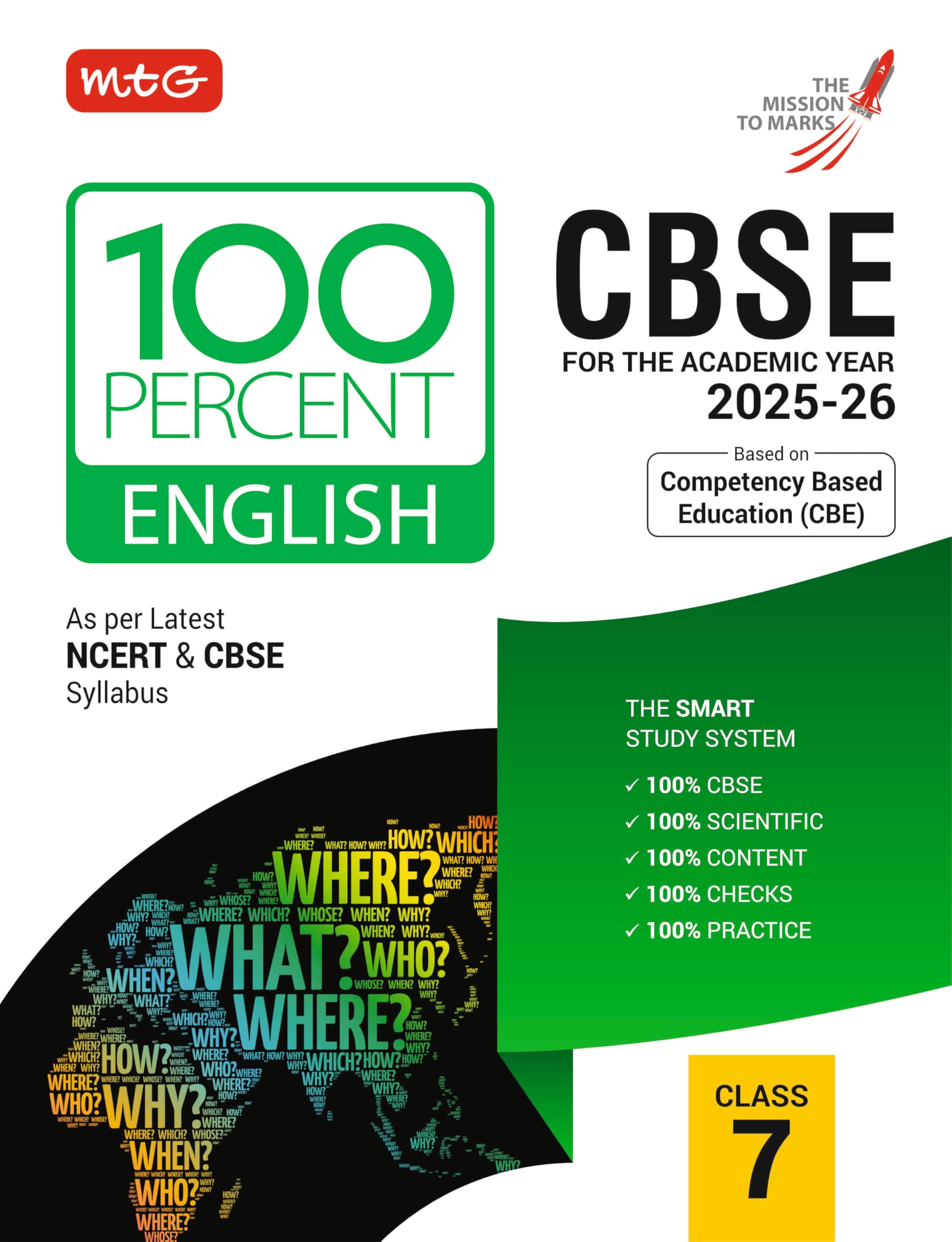 CBSE 100 Percent Class 7 English Book for 202526 Exam | Based on Latest NCERT & CBSE Syllabus | CBE Aligned
