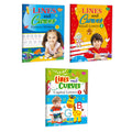 Set Of 3 Books (Lines And Curves1 Pattern Writing, Lines And Curves2 Capital Letter, Lines And Curves3 Small Letters)