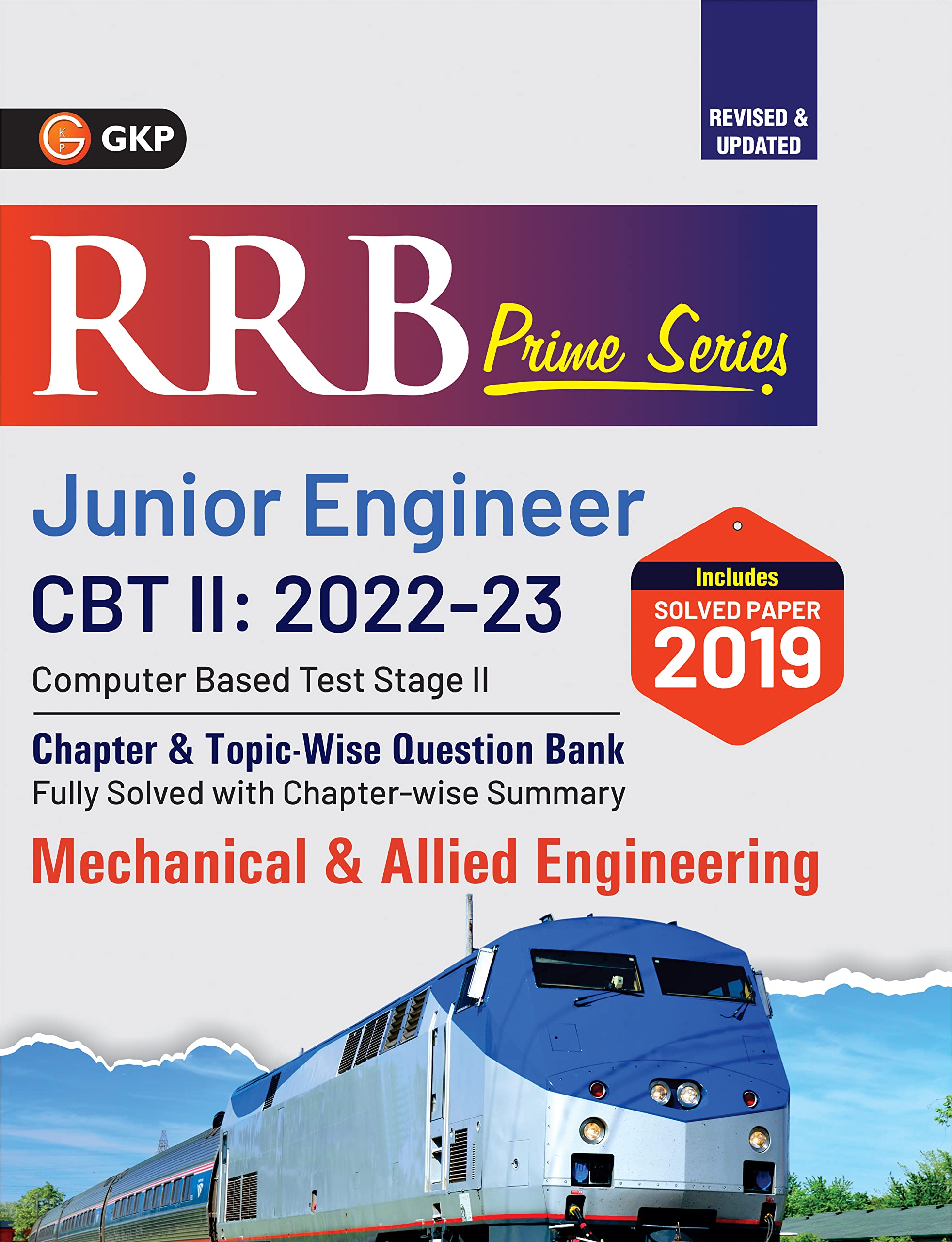 Gkp Rrb Prime Series: Junior Engineer Cbt2  Mechanical & Allied Engineering  Chapterwise & Topicwise Questions Bank