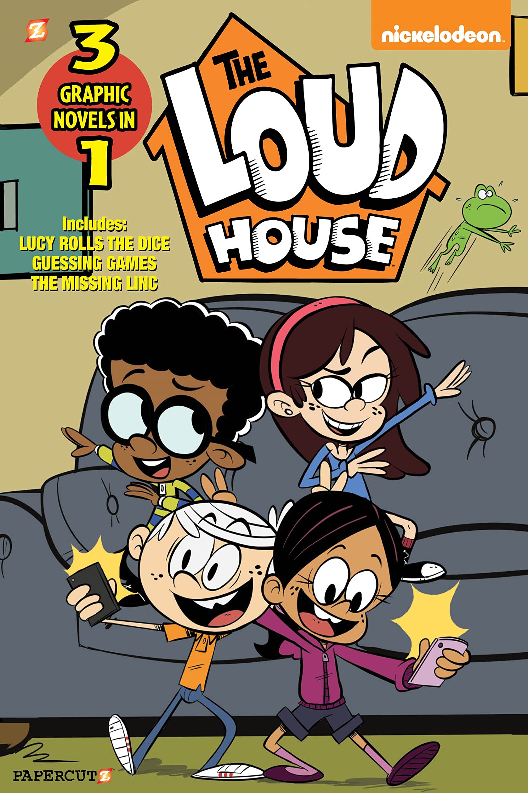 The Loud House 3in1 #5: Includes Lucy Rolls the Dice, Guessing Games, and The Missing Linc (5)