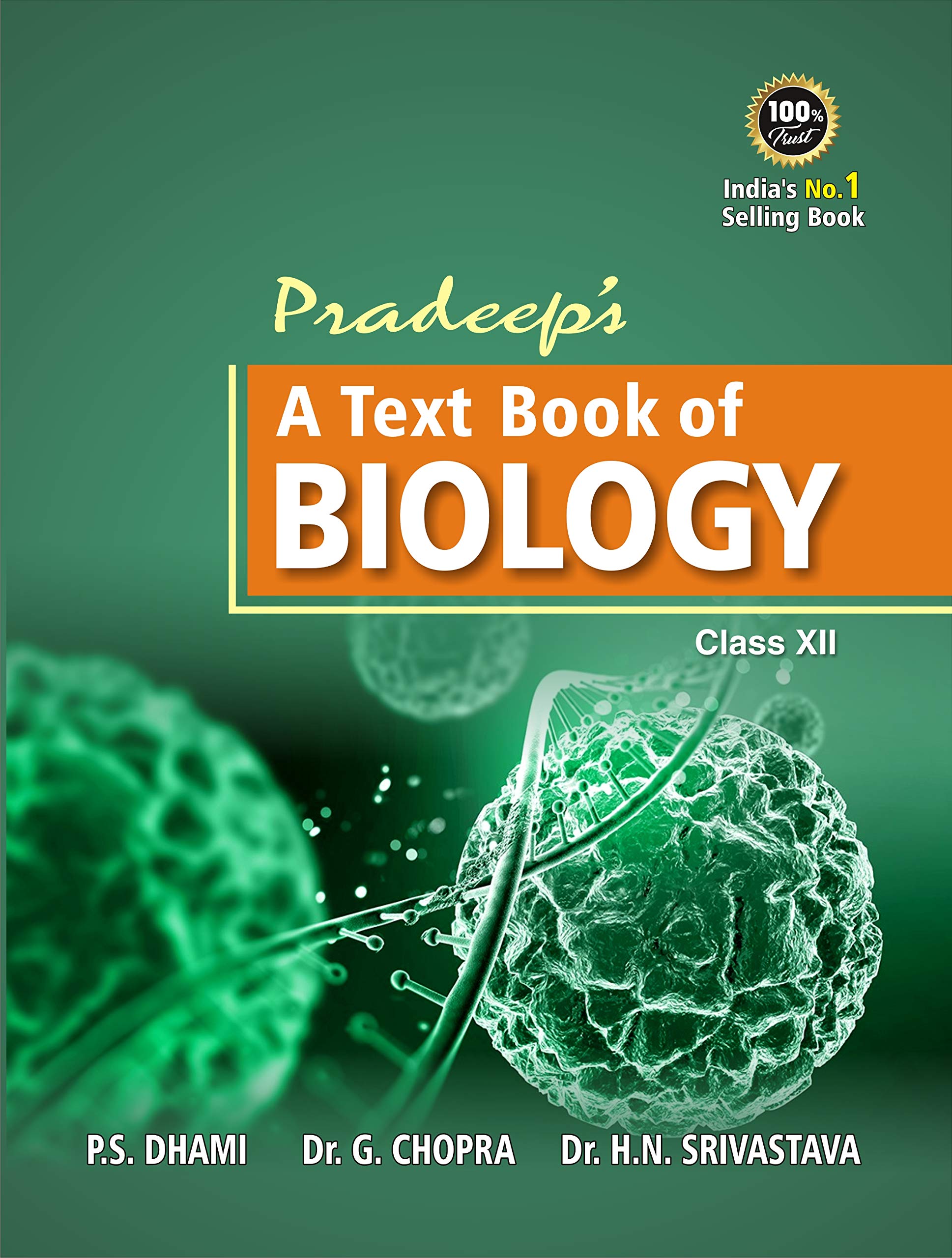 Pradeeps A Text Book of Biology for Class 12  Examination 202122