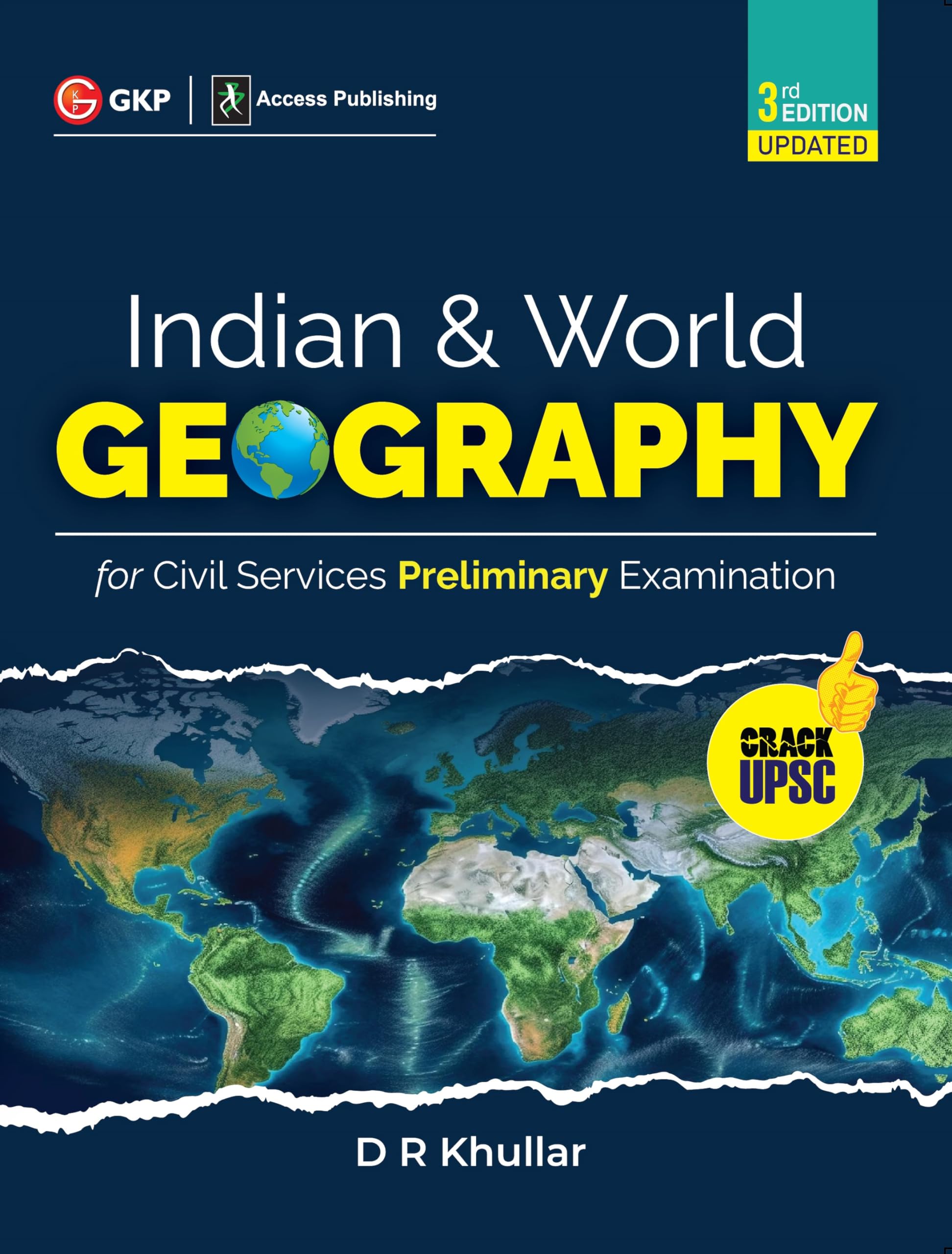 Gkp Indian & World Geography  Guide For Civil Services Preliminary Exam | 3Rd Edition