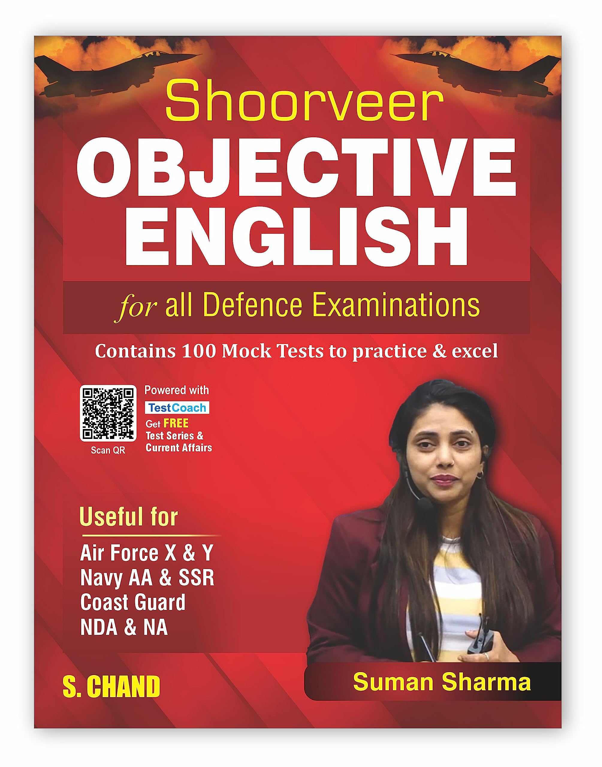 NDA NA Shoorveer Objective English For all Defence Examinations (2024  2025 Exam) | 100 Mock Test | PYQ | Grammar, Vocabulary (