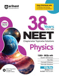 Arihant 38 Years NEET Physics Chapterwise Topicwise Solved Papers (20251988) | 1500+ MCQs with NCERT References, Concept Enhanc