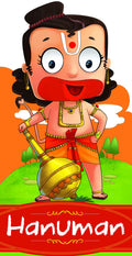 Cutout Books: Hanuman(Gods and Goddesses)