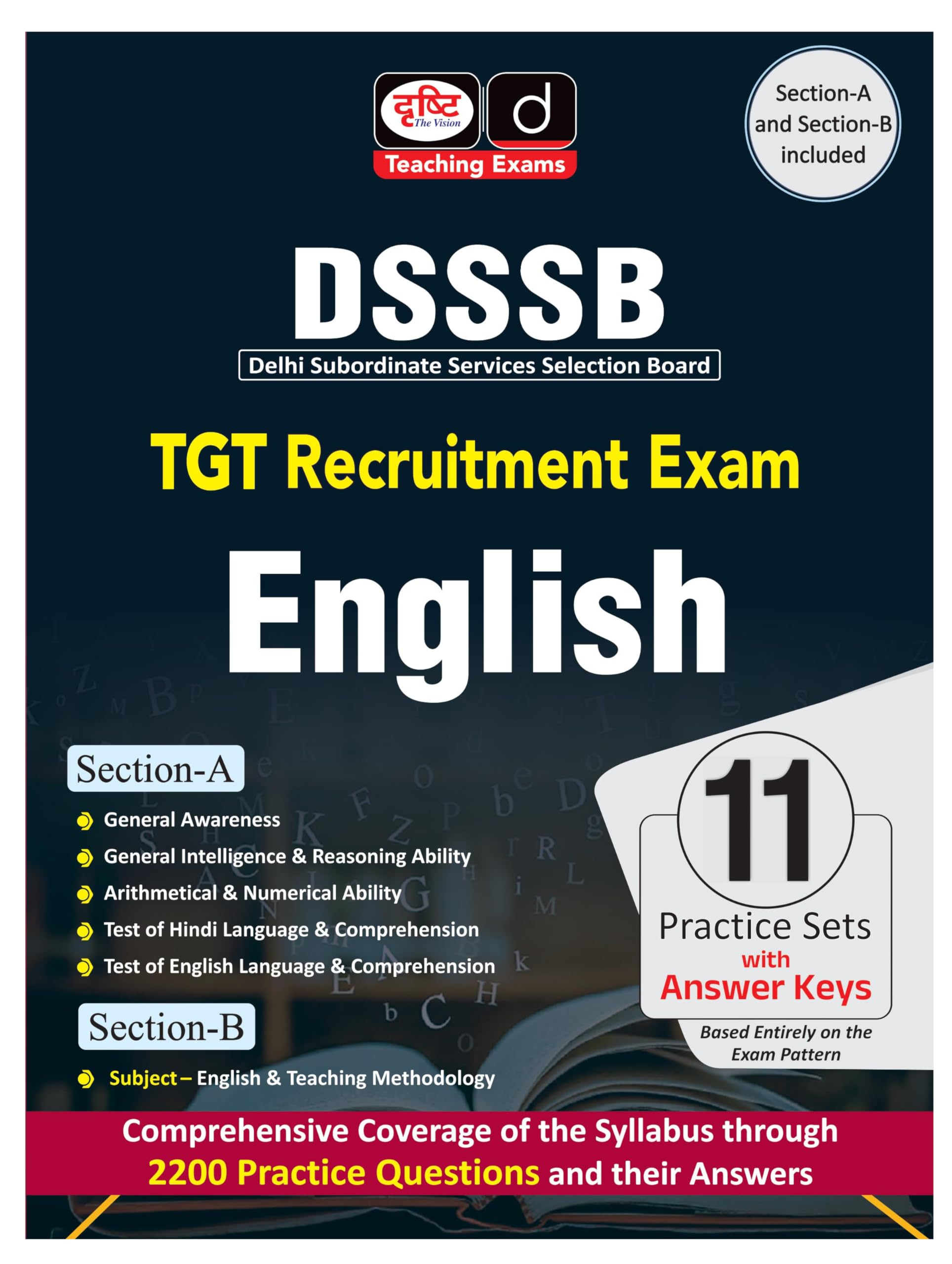 Drishti Ias Dsssb Tgt English | Teachers Entrance Exam Books