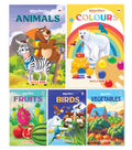 My First Rhyming Sentences Books for Kids (Illustrated) (Colourful) (Set of 5 Books)  Vegetables, Fruits, Colours, Birds, Anima