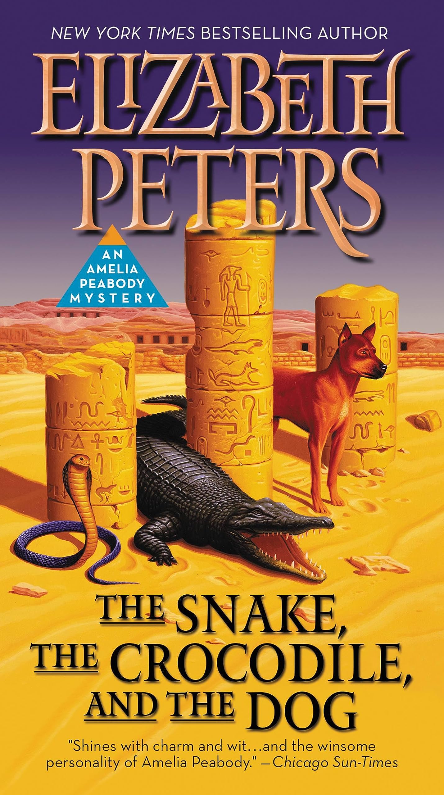 The Snake, the Crocodile, and the Dog (Amelia Peabody, 7)