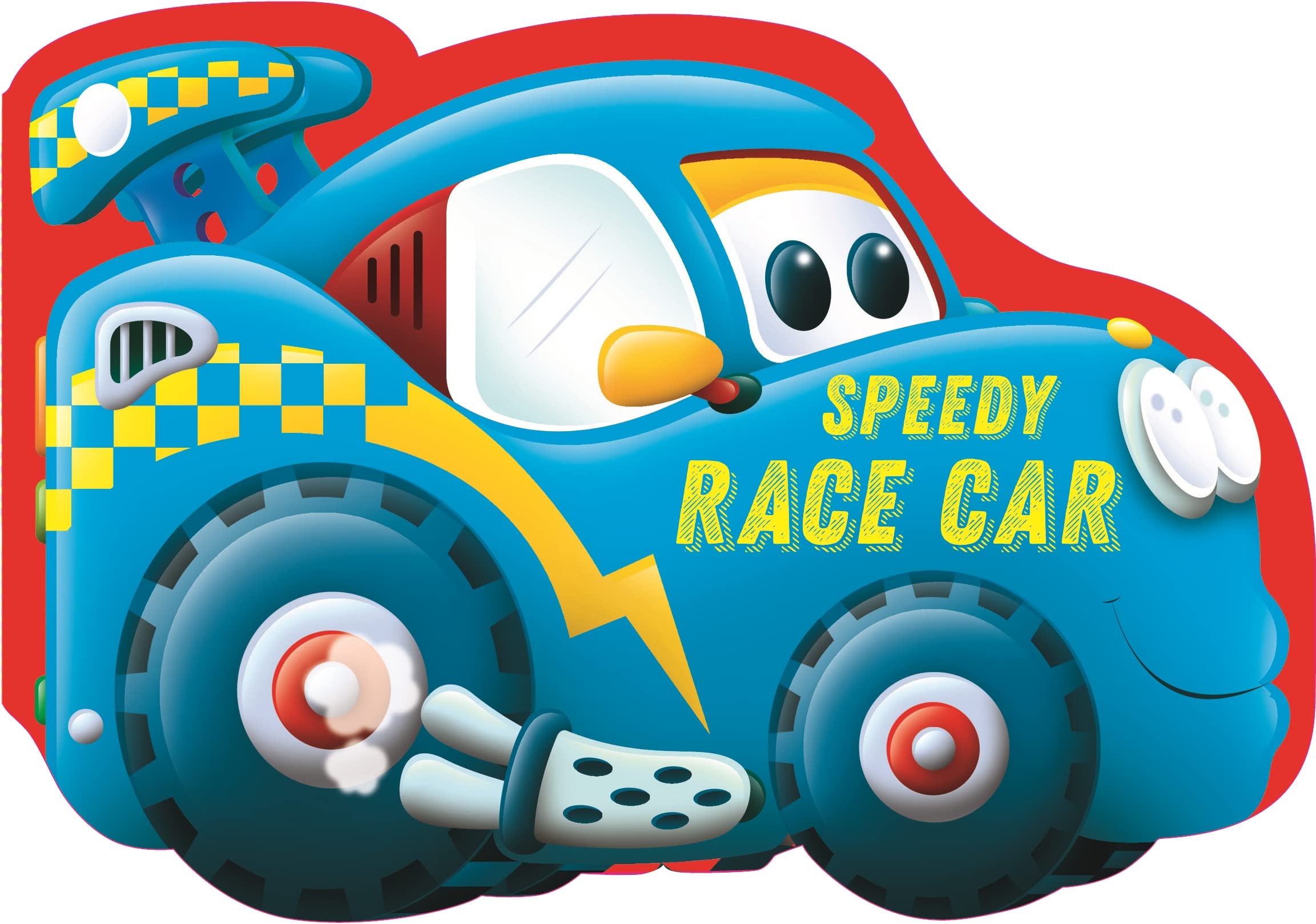 Speedy Race Car (DieCut Shaped Vehicles)