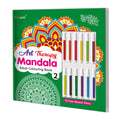 Art Therapy Mandala Adult Colouring Book 2: Coloring Adventure Book with 12 Free Sketch Pens, Art Therapy Coloring Book, Fun fo