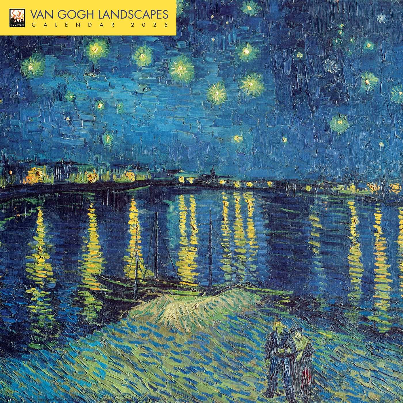 Vincent Van Gogh Landscapes Wall Calendar 2025: Art Calendar