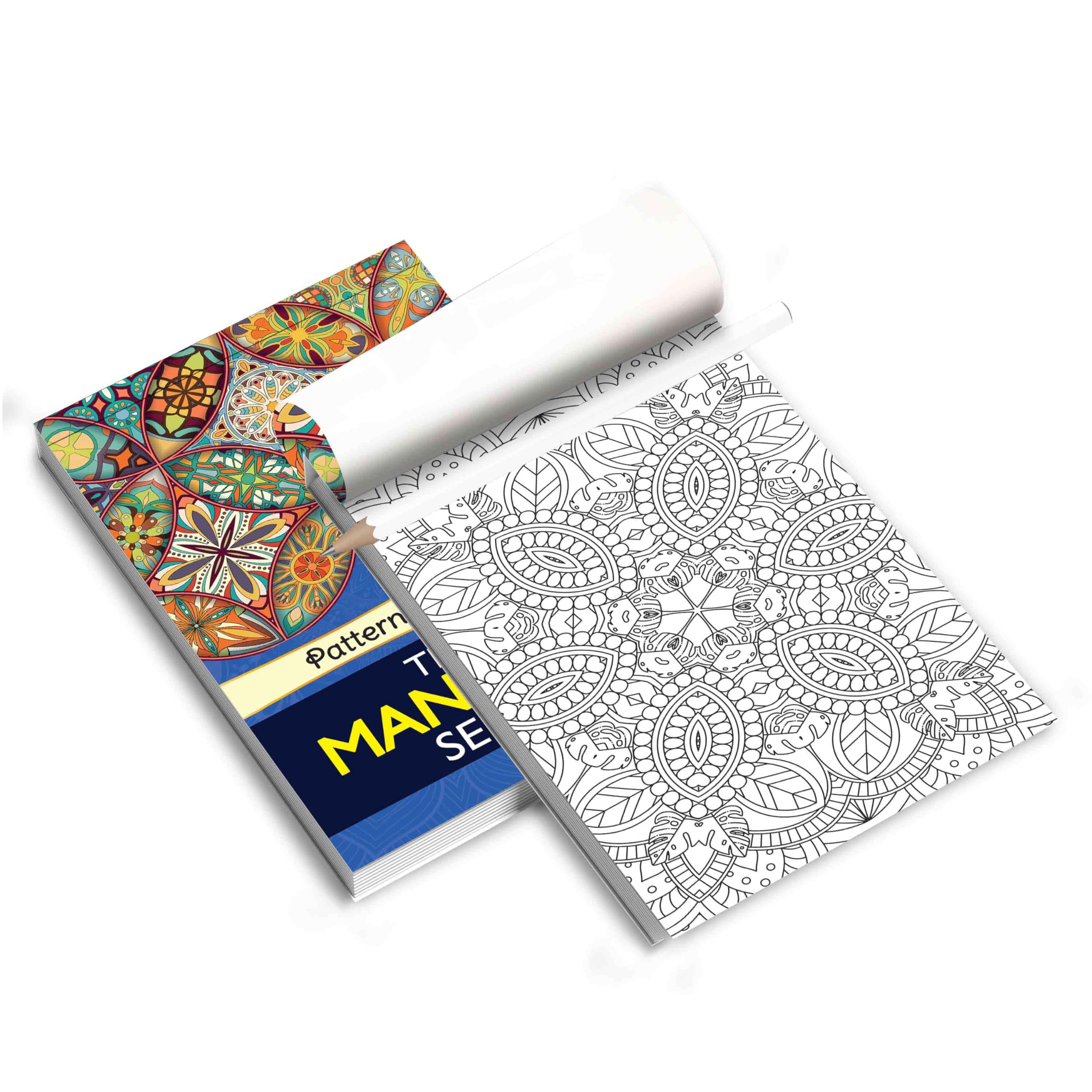 Patterns  The Mandala Series : Detailed Mandala Artwork for adults, , mandala pattern colouring book, elegant mandala artwork 
