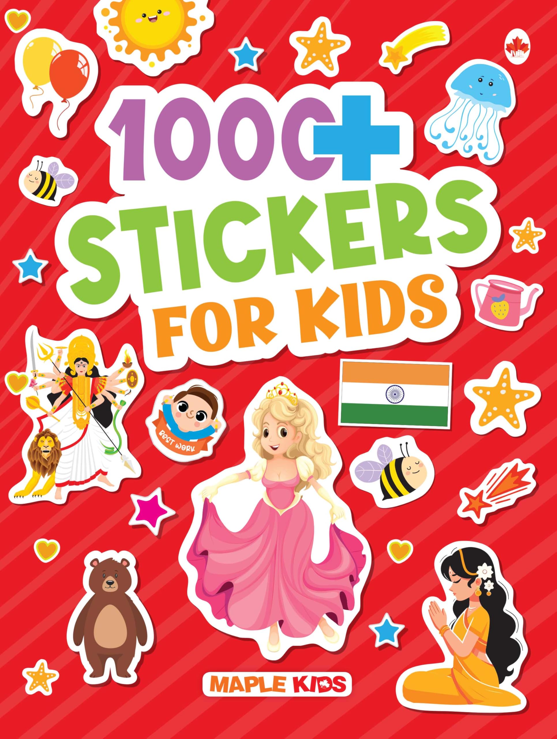 Sticker Book for Kids  1000+  Activity Book for Children  Stickers for Children  Age 3+ Years