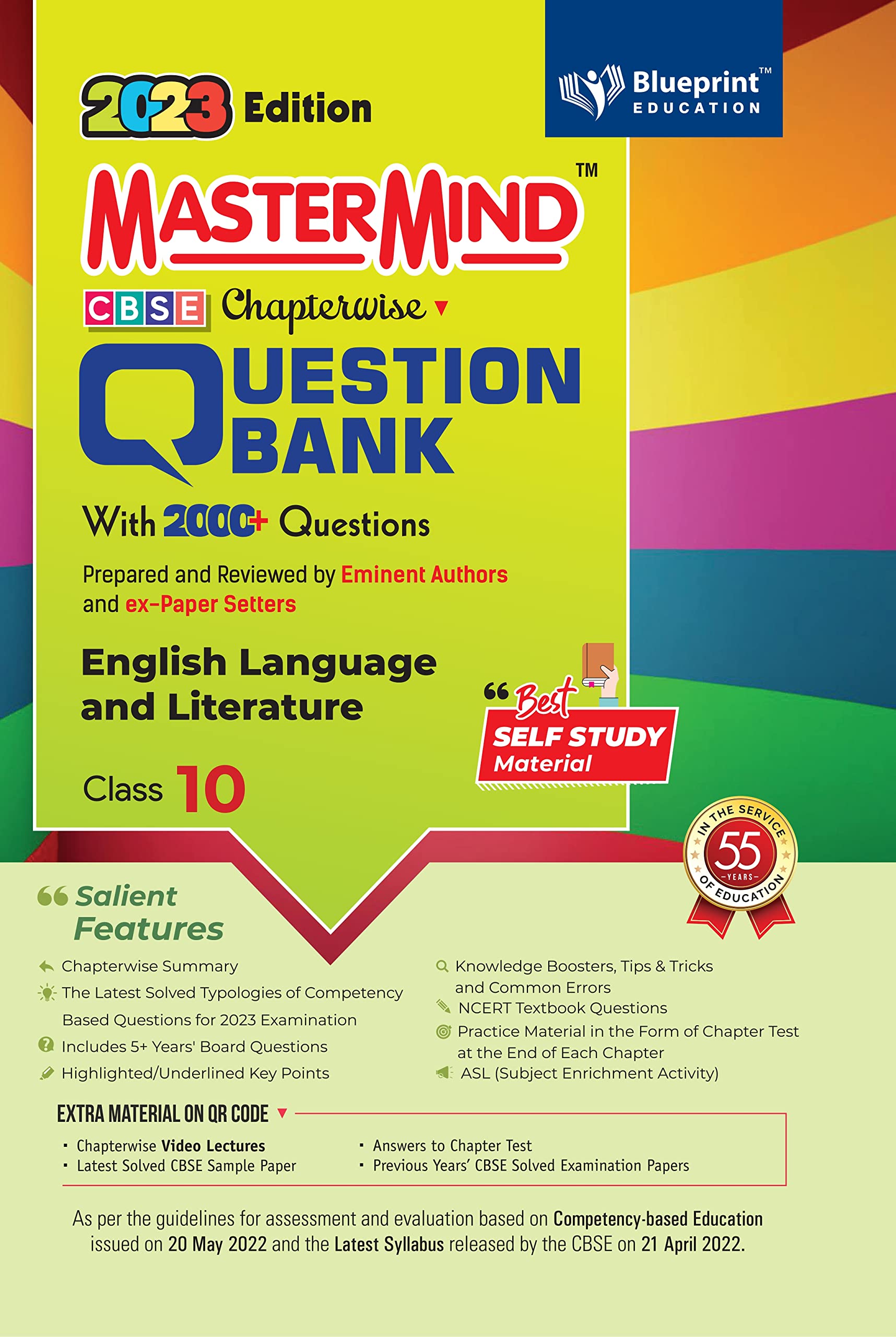 Master Mind English Language & Literature Cbse Class 10 Question Bank. 2000+ Questions Based On Latest Pattern For 2023 Examinat