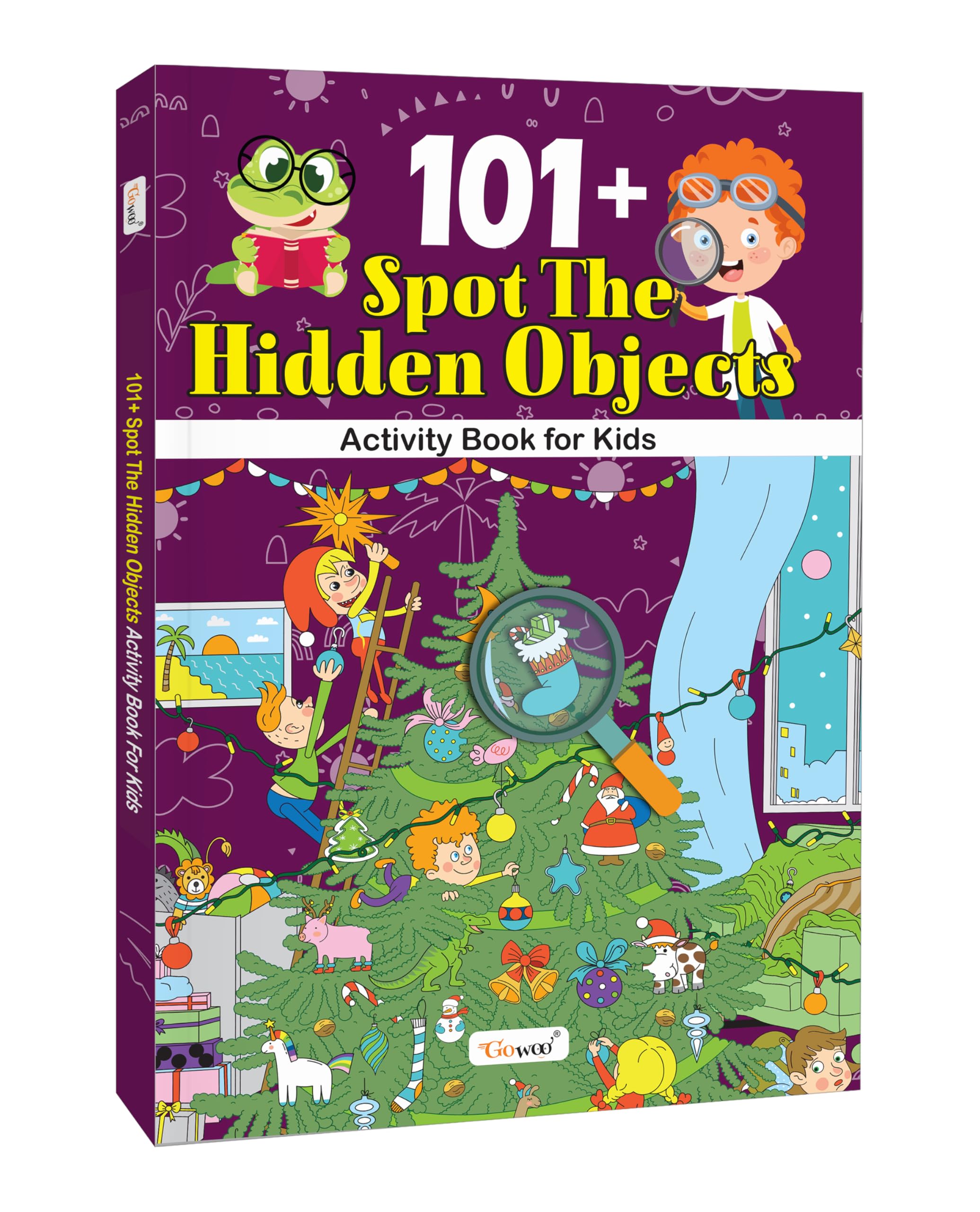 101+ Spot the Hidden Objects Activity Book for Kids : Early learning Educational Workbook, Puzzle Activity Book for Kids , Brain