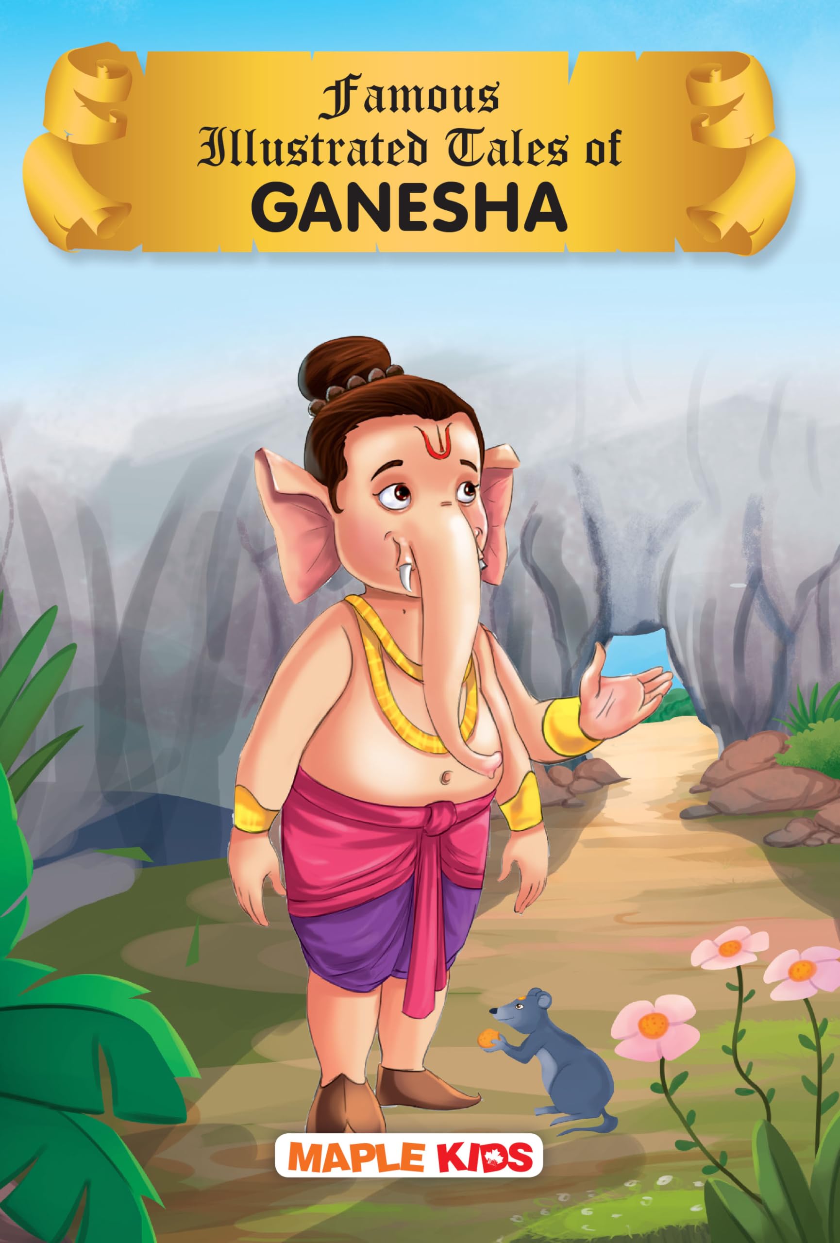 Ganesha Tales  Story Book for Kids  Colourful Pictures