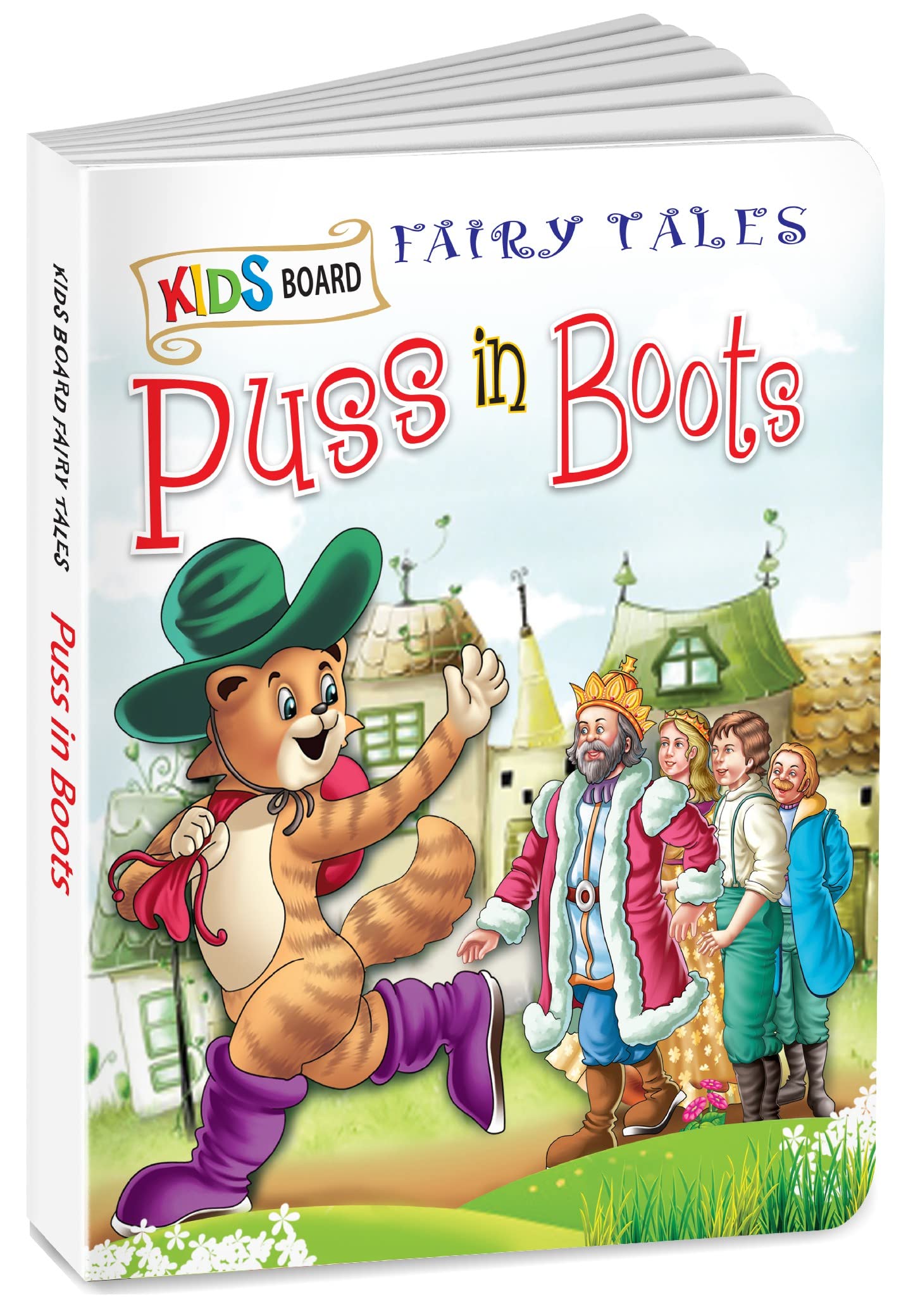 Puss In Boots | Fairy Tales Story Board Books For Kids