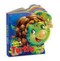 Sawan Presents Who Am I Turtle | DieCut Shape BoardBook