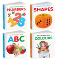 My Cute Board Book ABC, Colours, Shapes and Numbers : Picture board book for toddlers, Pocket books for children, Preschool Cute