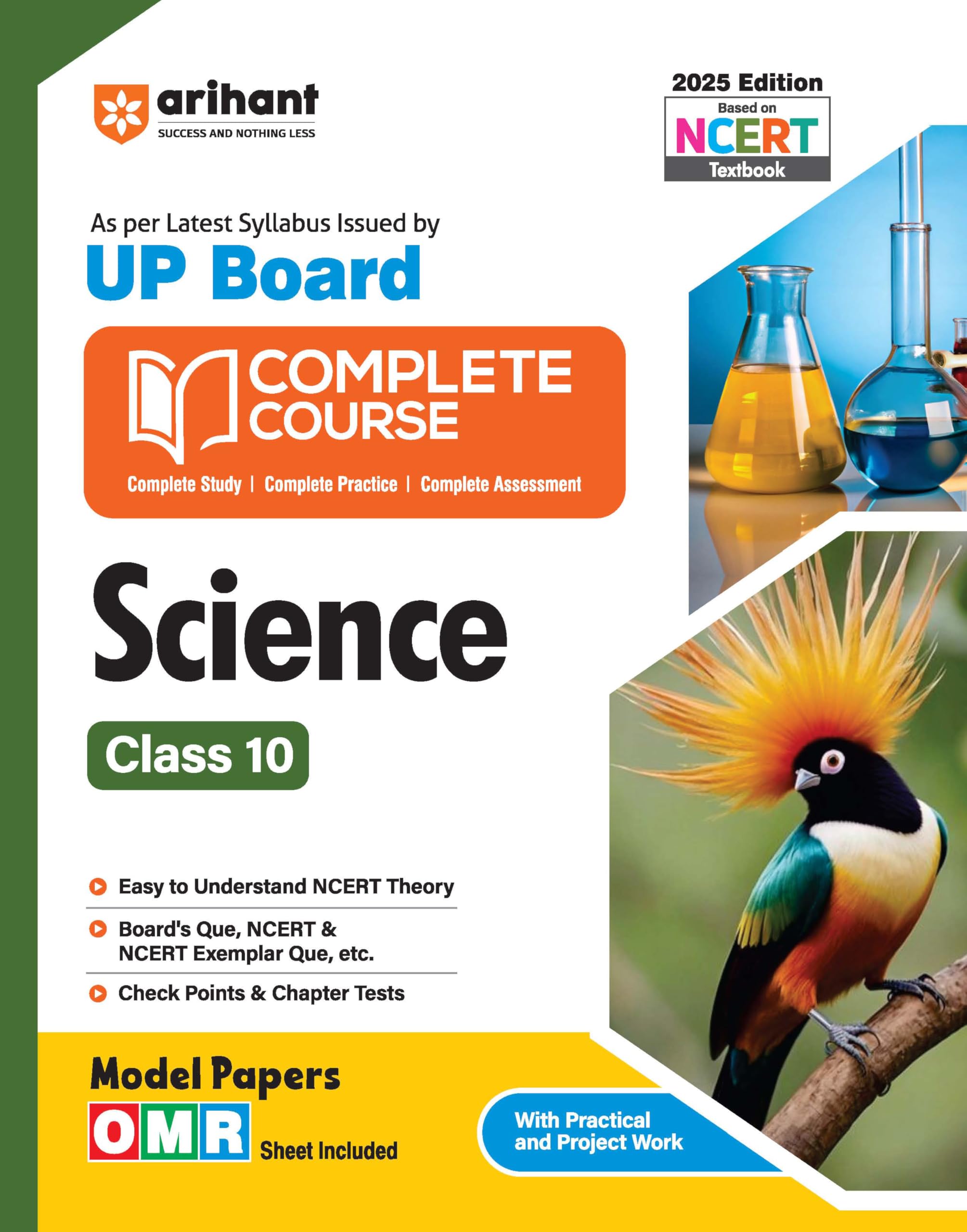 (Old Edition) Arihant UP Board Complete Course Science Class 10th Exam 202526