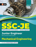 Gkp Ssc 2024 : Junior Engineers  Mechanical Engineering  Guide (Includes Solved Papers Of 2017 To 2023 Exam)