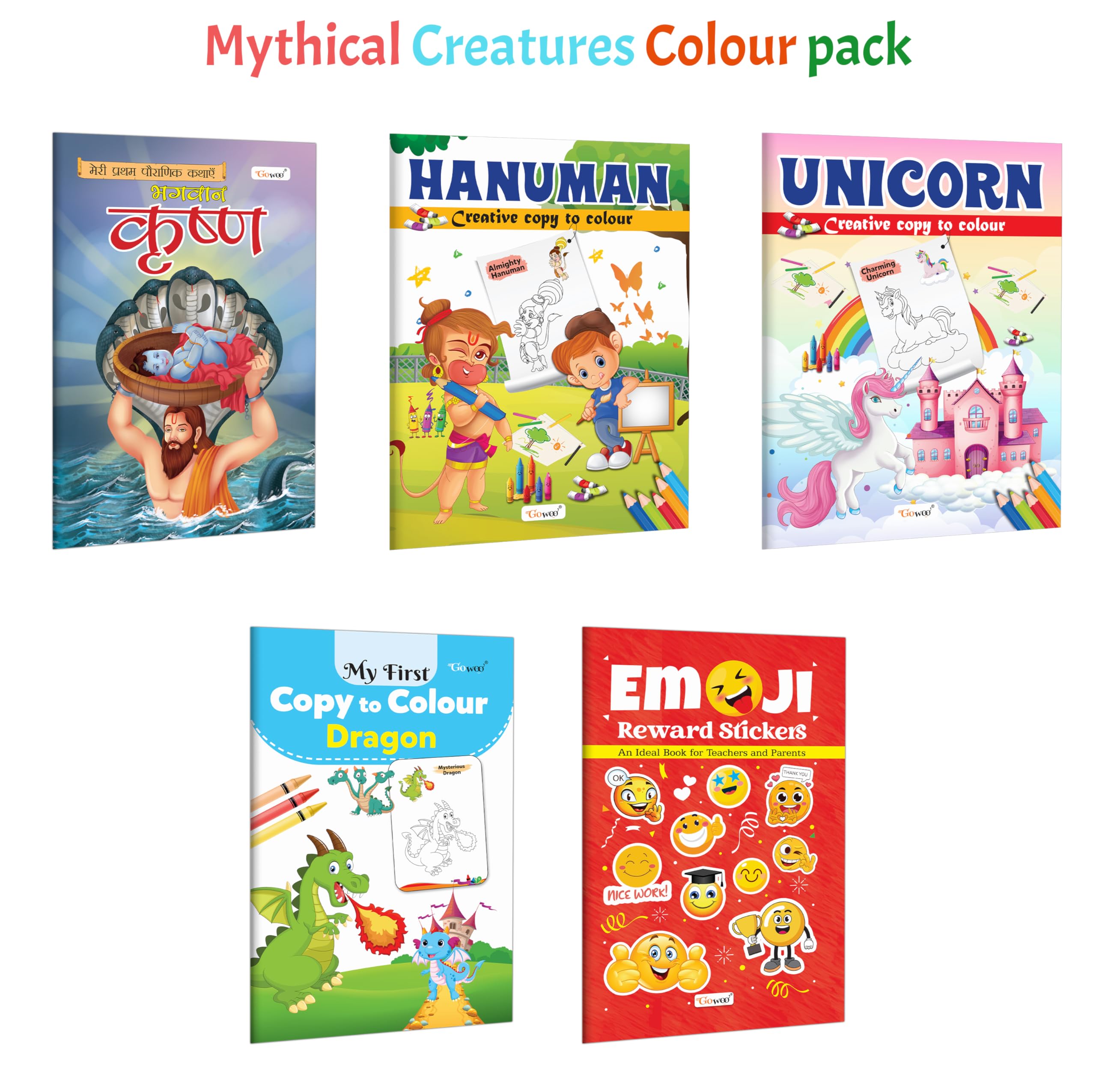 Krishna  My First Mythology Story (Hindi), HanumanCreative Copy to Colour and more : Mythology tales, unicorn colouring, drag