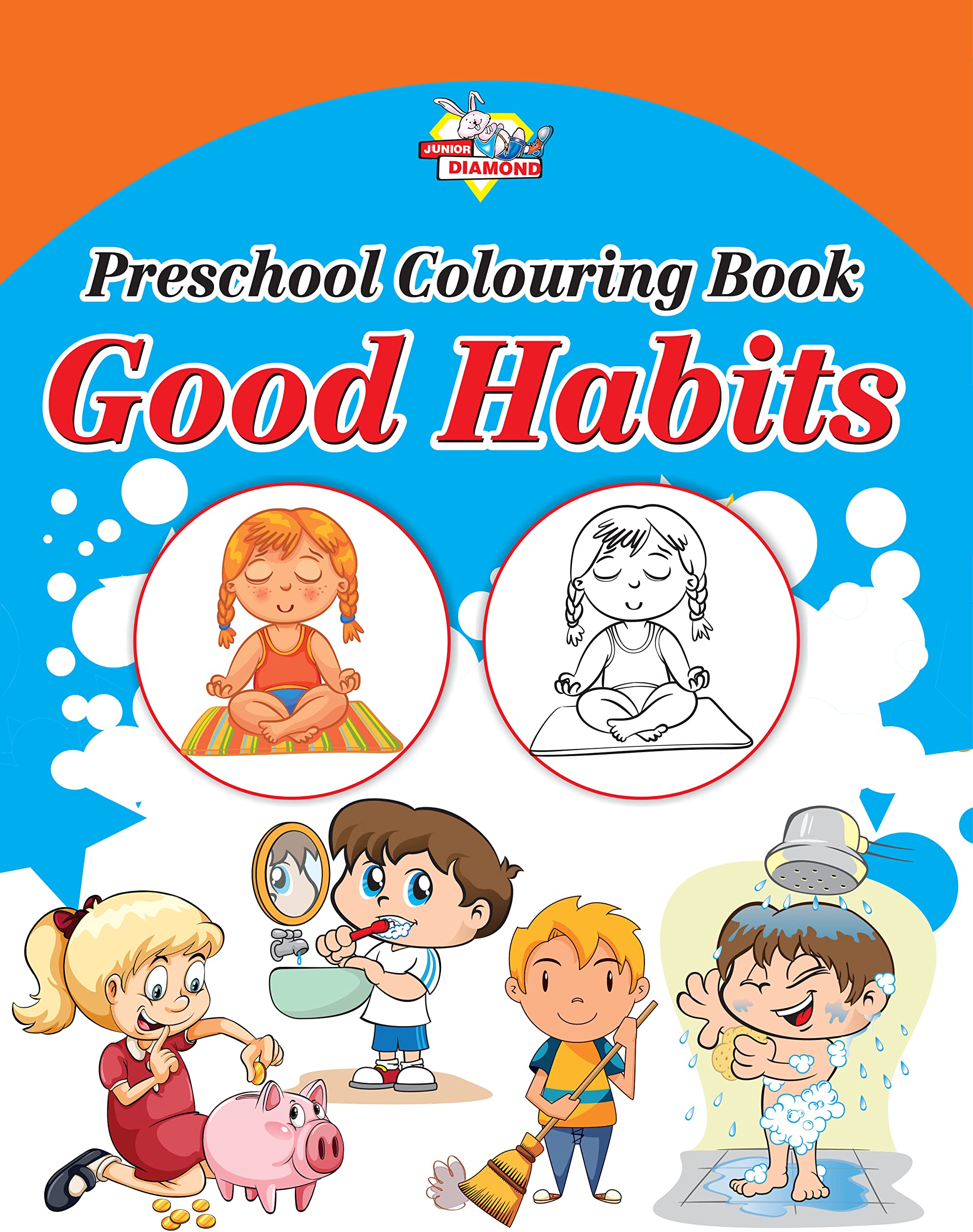 Preschool Colouring Book Good Habits Pb English